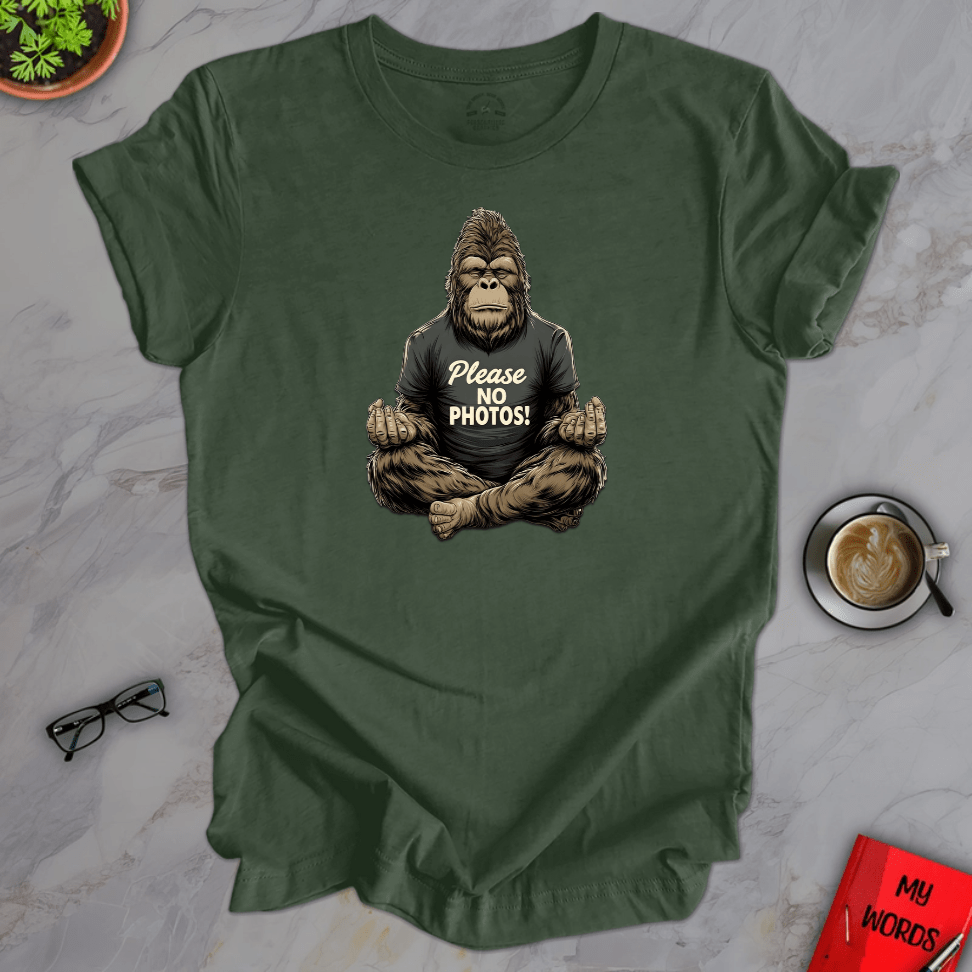 Personalized Graphics Yoga Bigfoot Premium T-Shirt Heather Forest / XS
