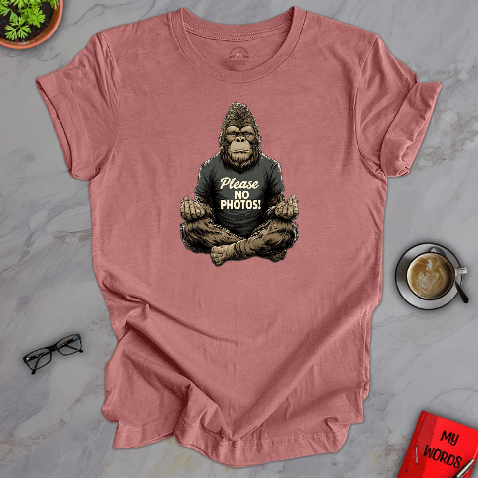 Personalized Graphics Yoga Bigfoot Premium T-Shirt Heather Mauve / XS