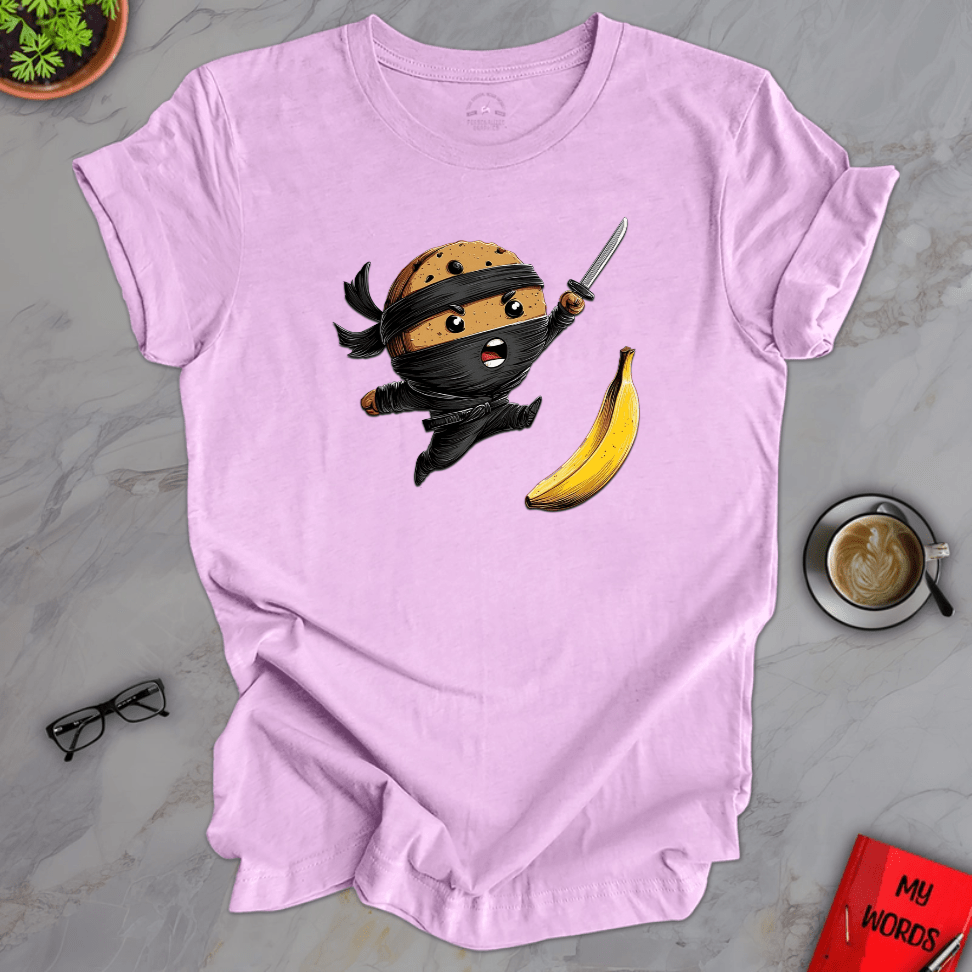 Personalized Graphics Ninja Cookie Premium T-Shirt Heather Prism Lilac / XS