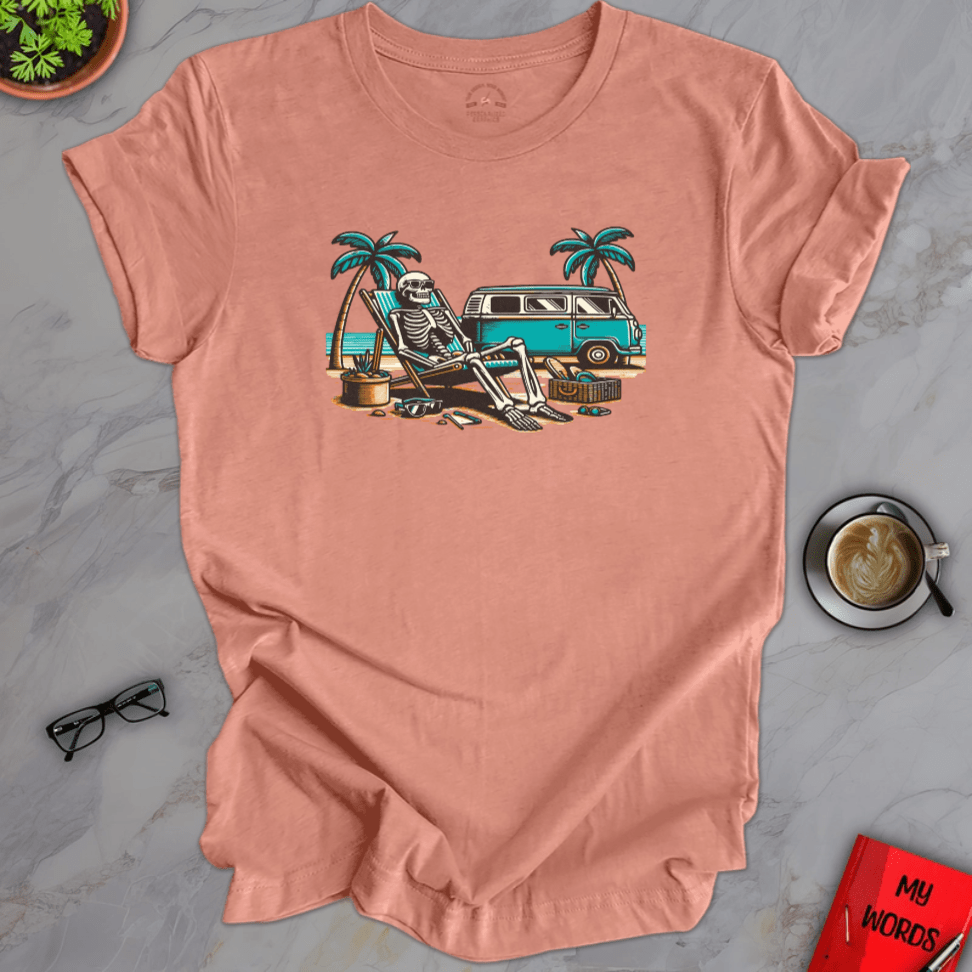 Personalized Graphics Just Chillin Premium T-Shirt Heather Prism Sunset / XS