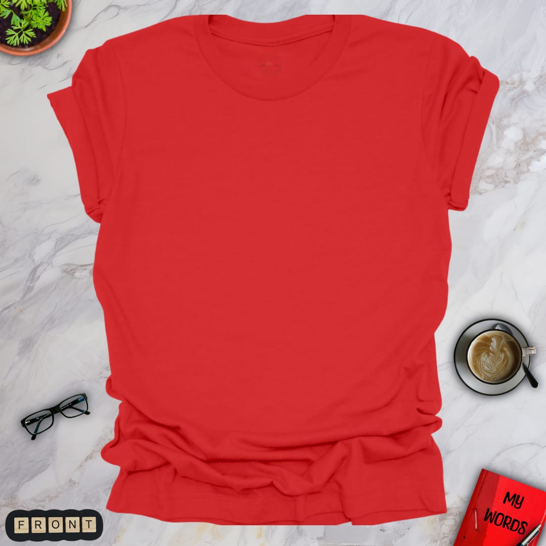 Personalized Graphics Custom Premium T-Shirt Red / S