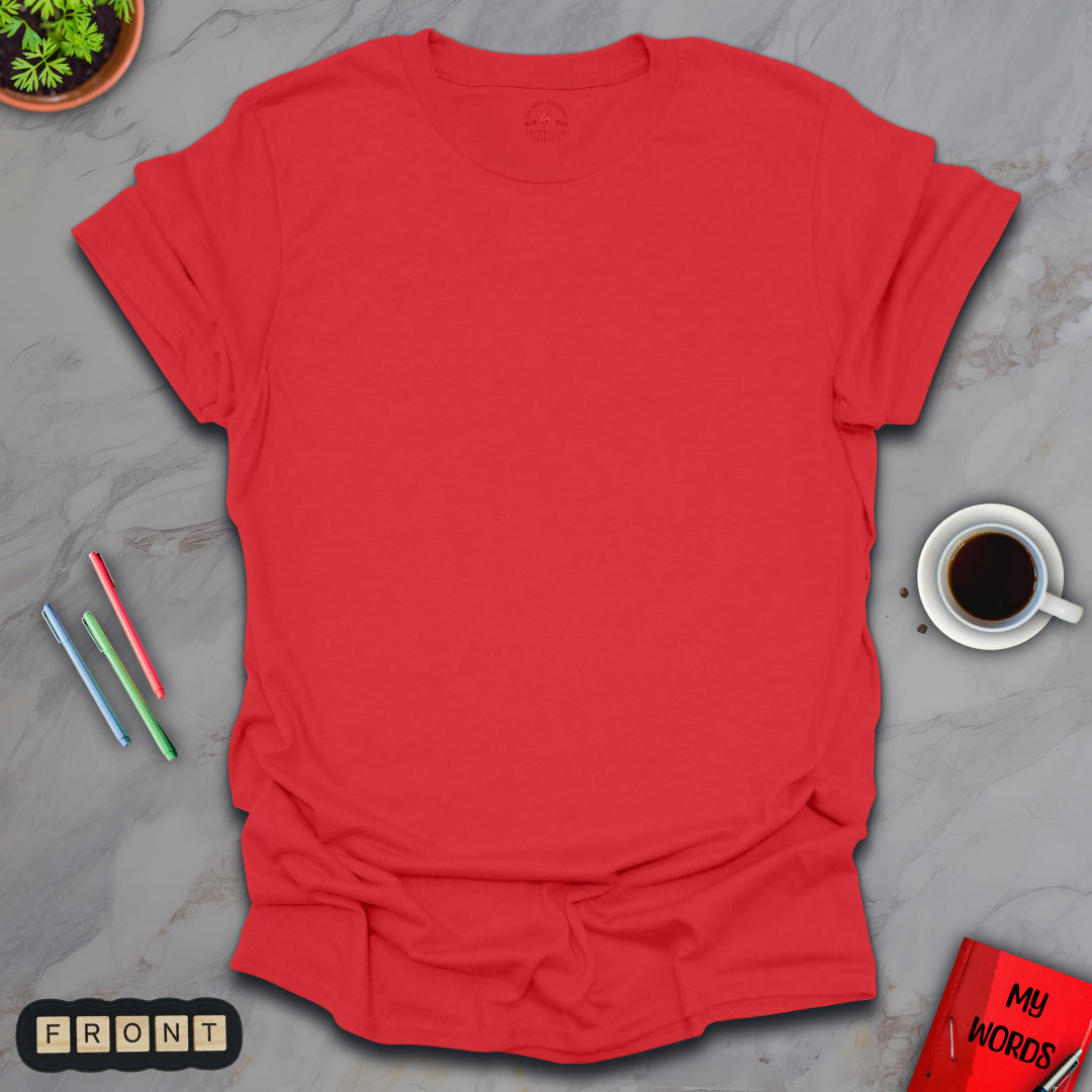 Personalized Graphics Custom T-Shirt Red / S
