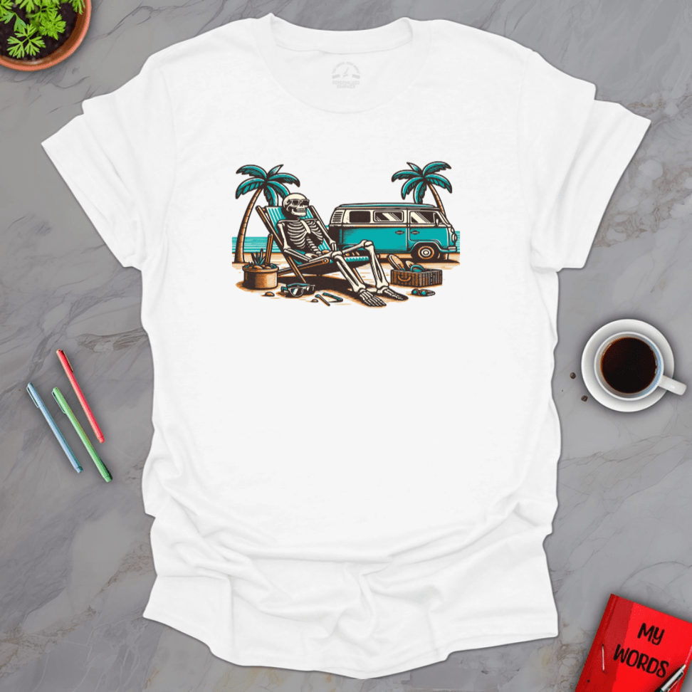 Personalized Graphics Just Chillin T-Shirt White / S