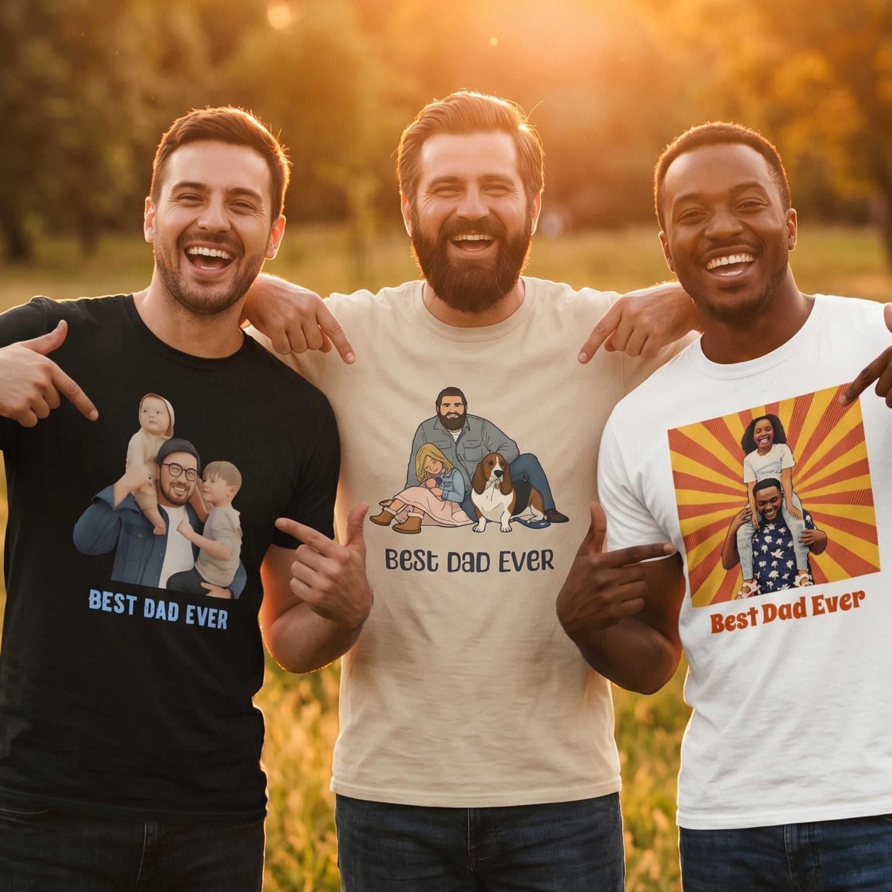 3 Ways to Turn Dad's Photo Into a Father's Day Shirt
