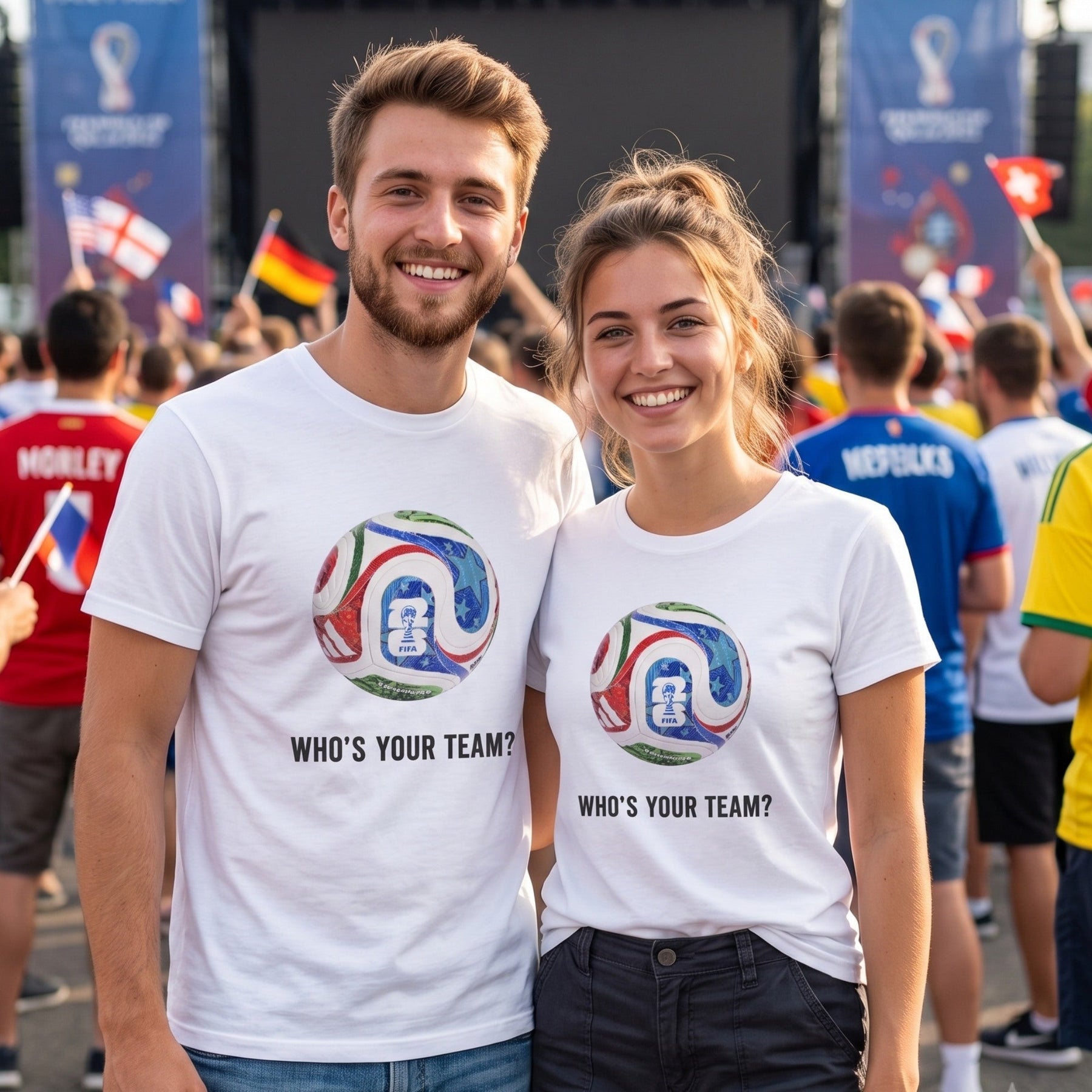 Who Are You Rooting For? Custom Shirts for Every World Cup Fan