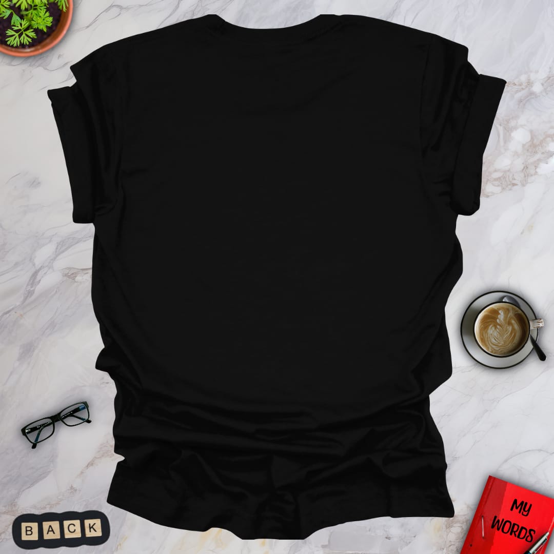 Personalized Graphics Custom Premium T-Shirt (Back) Black / S