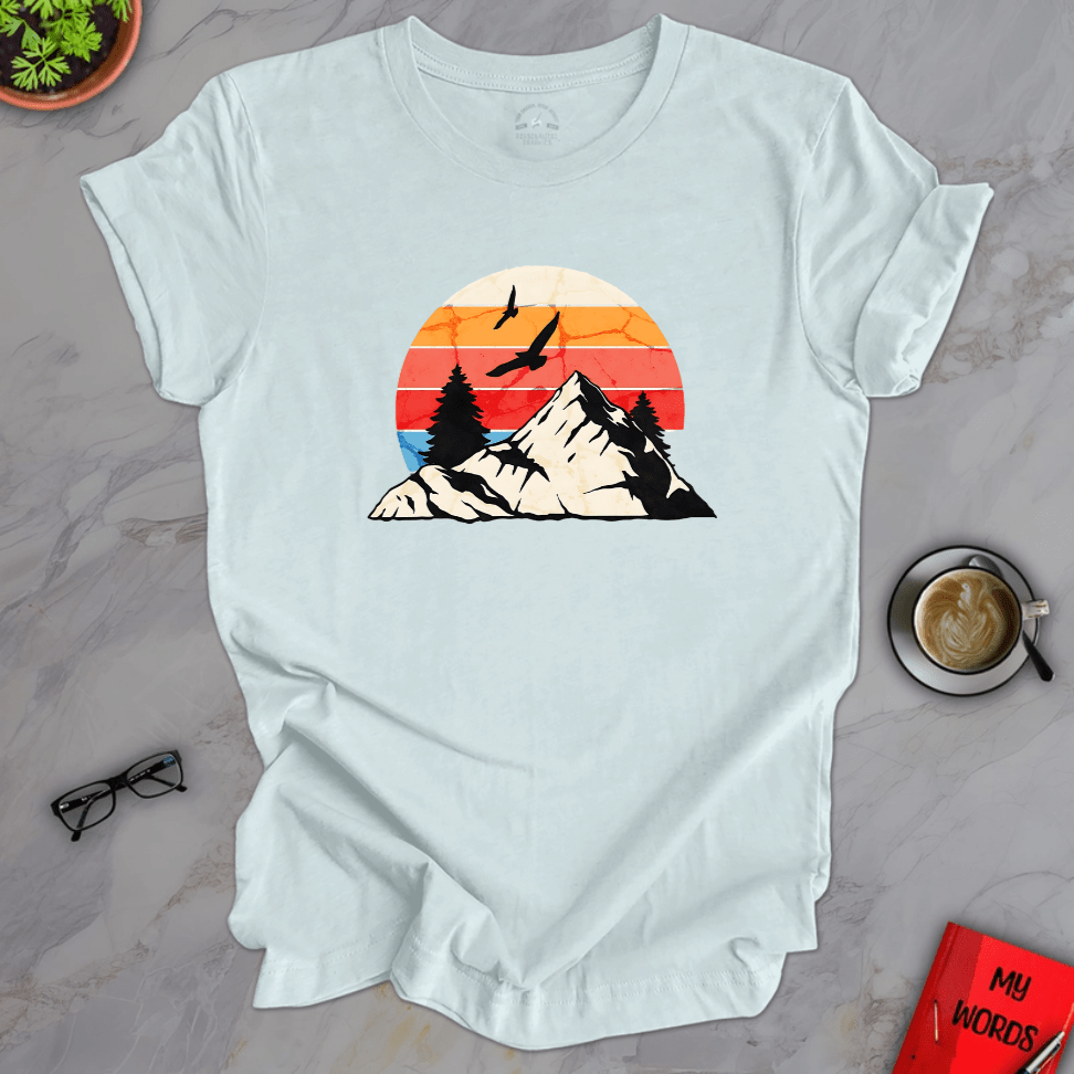 Personalized Graphics Adventure Awaits Premium T-Shirt Heather Ice Blue / XS