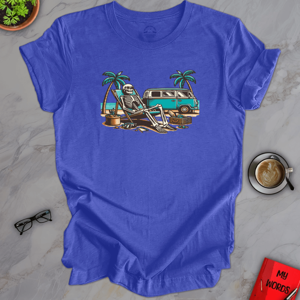 Personalized Graphics Just Chillin Premium T-Shirt Heather True Royal / XS