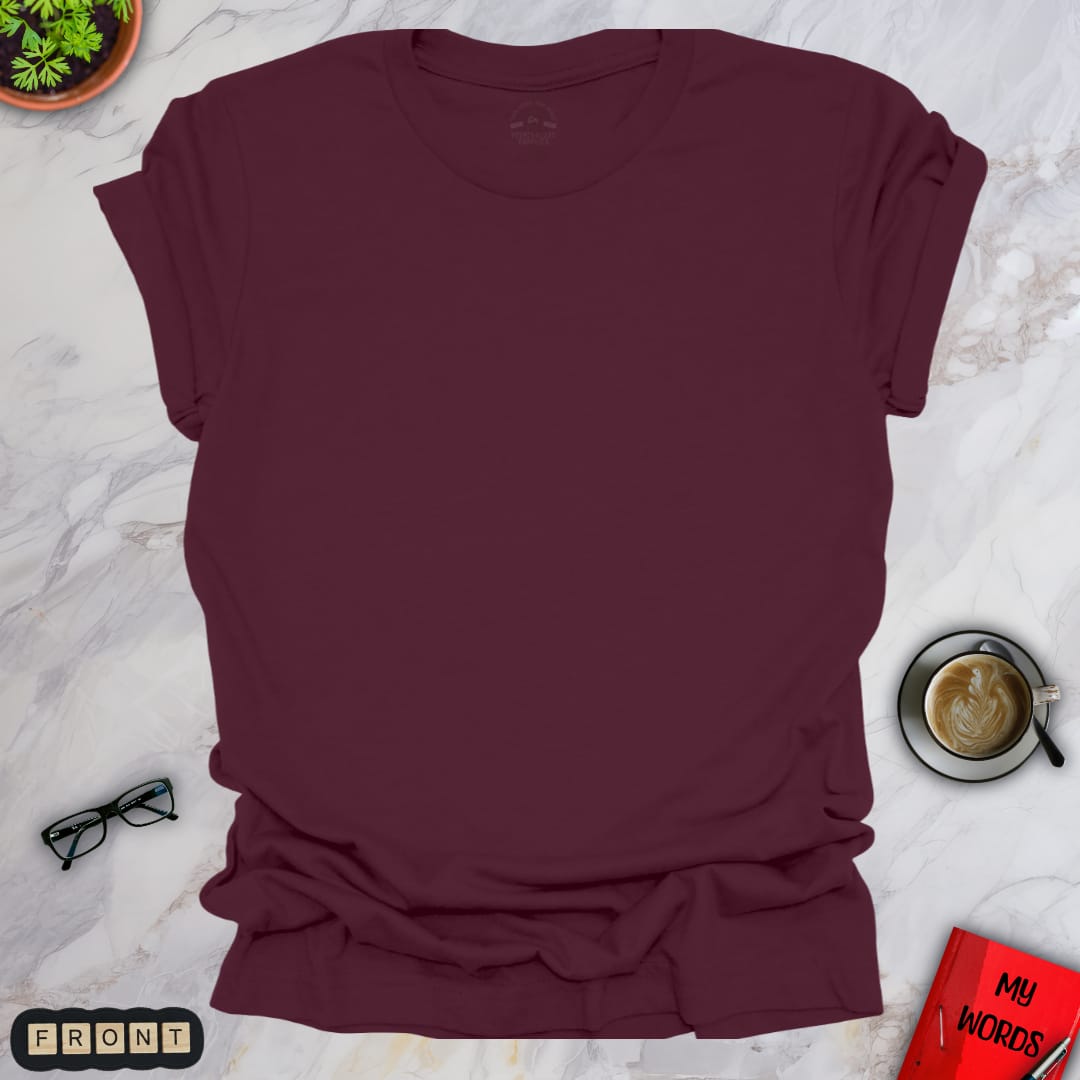 Personalized Graphics Custom Premium T-Shirt Maroon / S