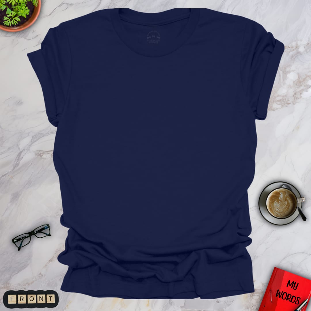 Personalized Graphics Custom Premium T-Shirt Navy / S