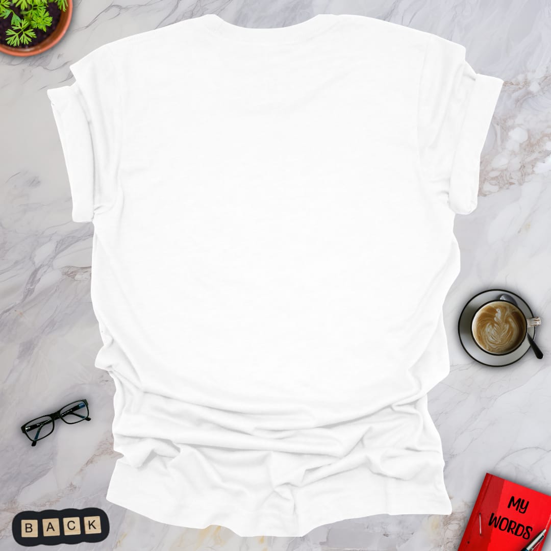 Personalized Graphics Custom Premium T-Shirt (Back) White / S