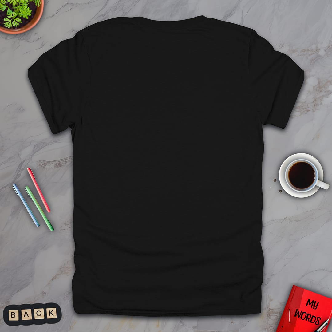 Personalized Graphics Custom T-Shirt 5000 Back Black / S