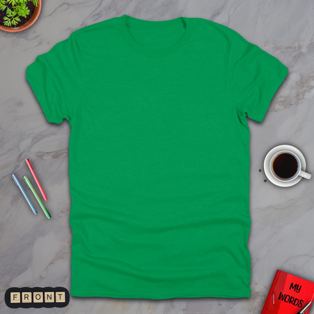 Personalized Graphics Custom T-Shirt 5000 Irish Green / S