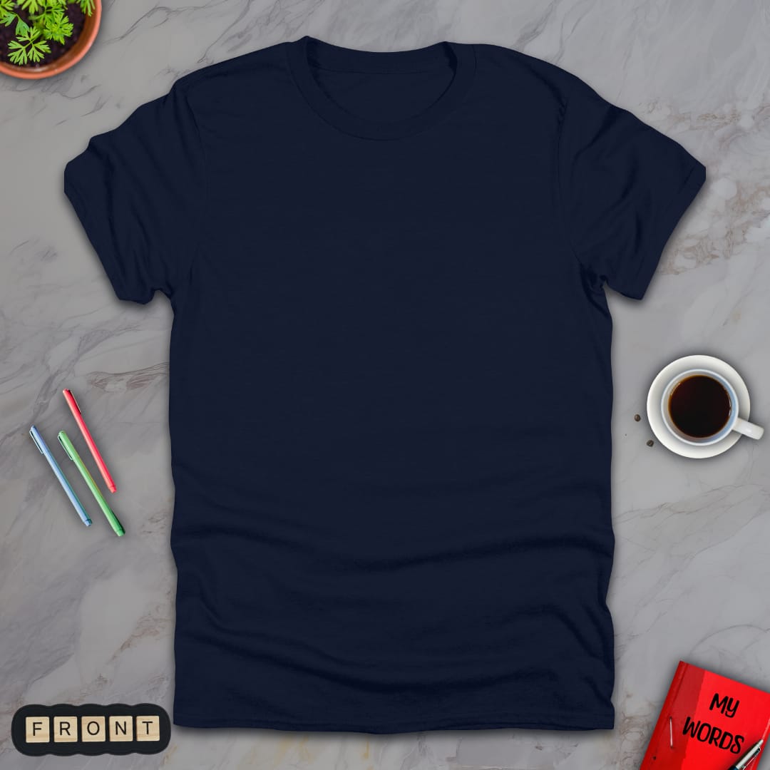 Personalized Graphics Custom T-Shirt 5000 Navy / S
