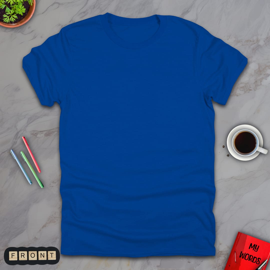 Personalized Graphics Custom T-Shirt 5000 Royal / S