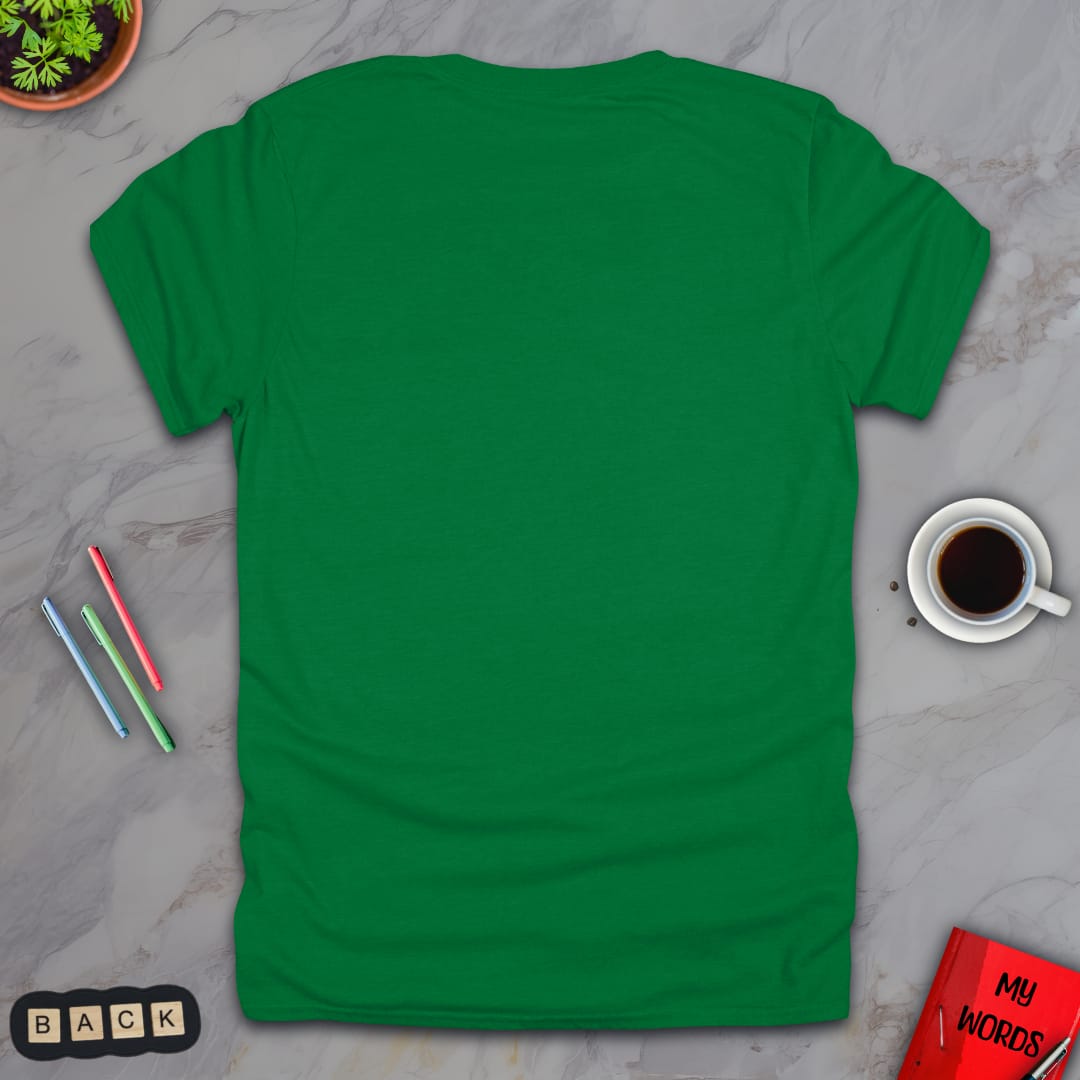 Personalized Graphics Custom T-Shirt 5000 Back Turf Green / S