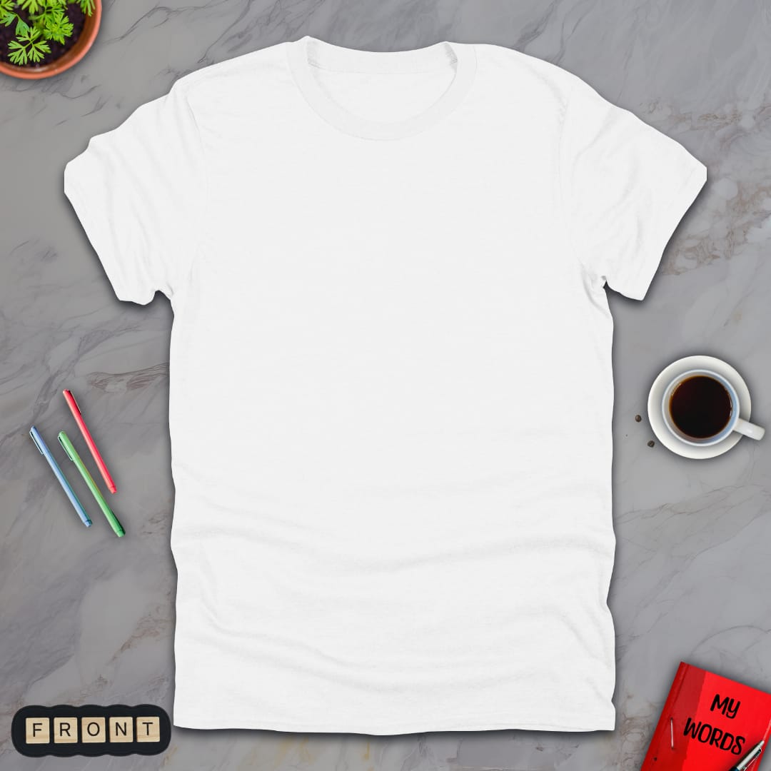 Personalized Graphics Custom T-Shirt 5000 White / S