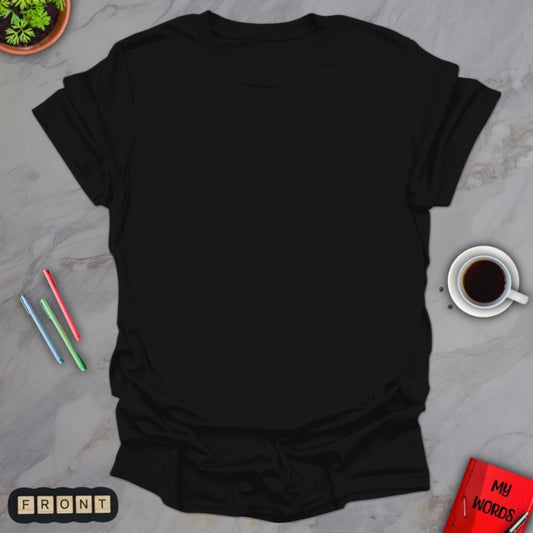 Personalized Graphics Custom T-Shirt Black / S