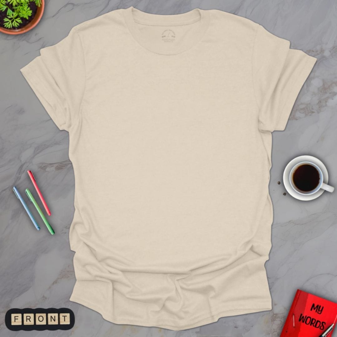 Personalized Graphics Custom T-Shirt Natural / S