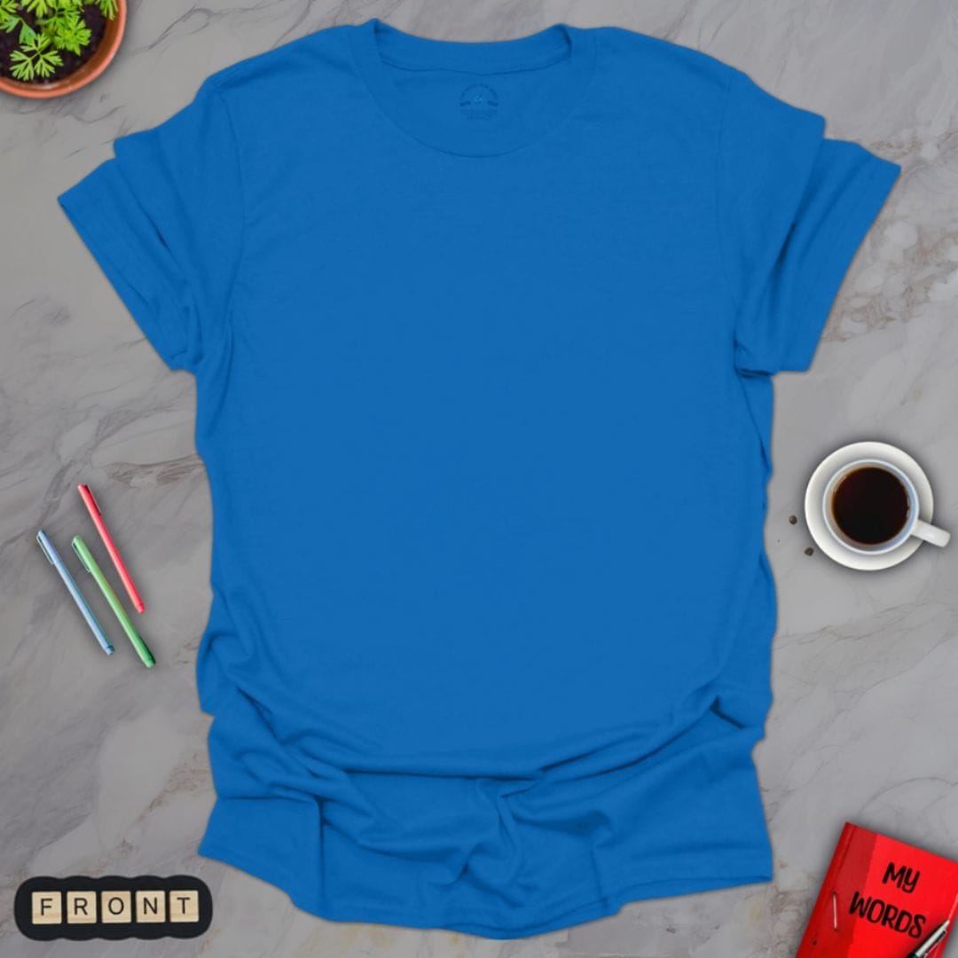 Personalized Graphics Custom T-Shirt Royal / S