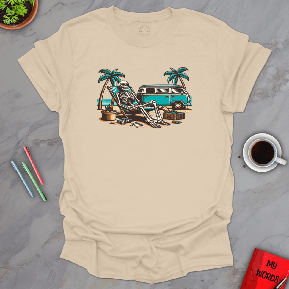 Personalized Graphics Just Chillin T-Shirt Sand / S