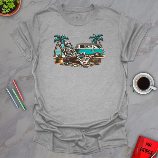 Personalized Graphics Just Chillin T-Shirt Sport Grey / S